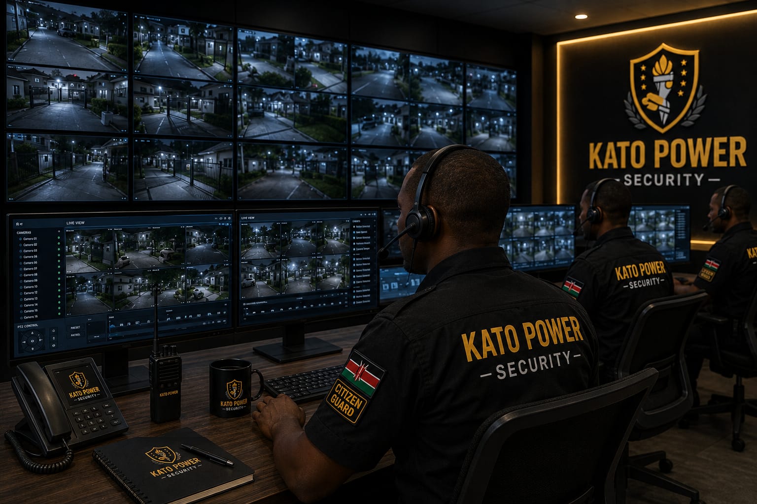 Professional security guards in Kenya