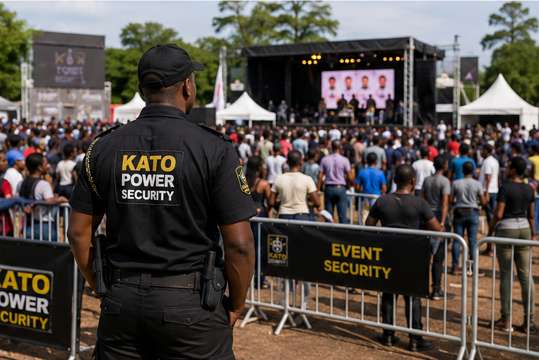 Professional security guards in Kenya