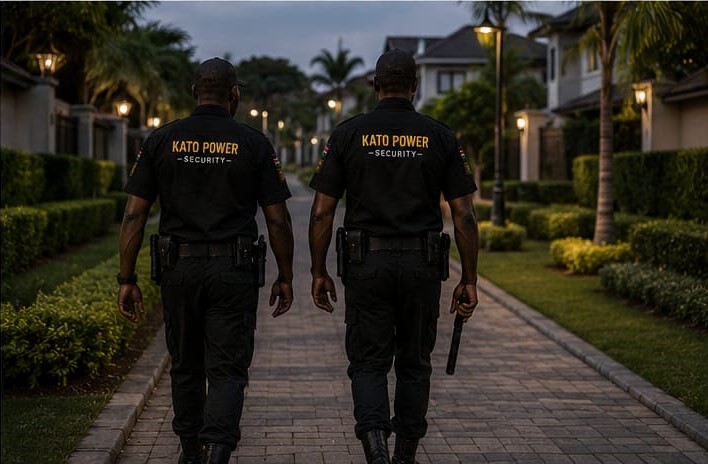 Professional security guards in Kenya